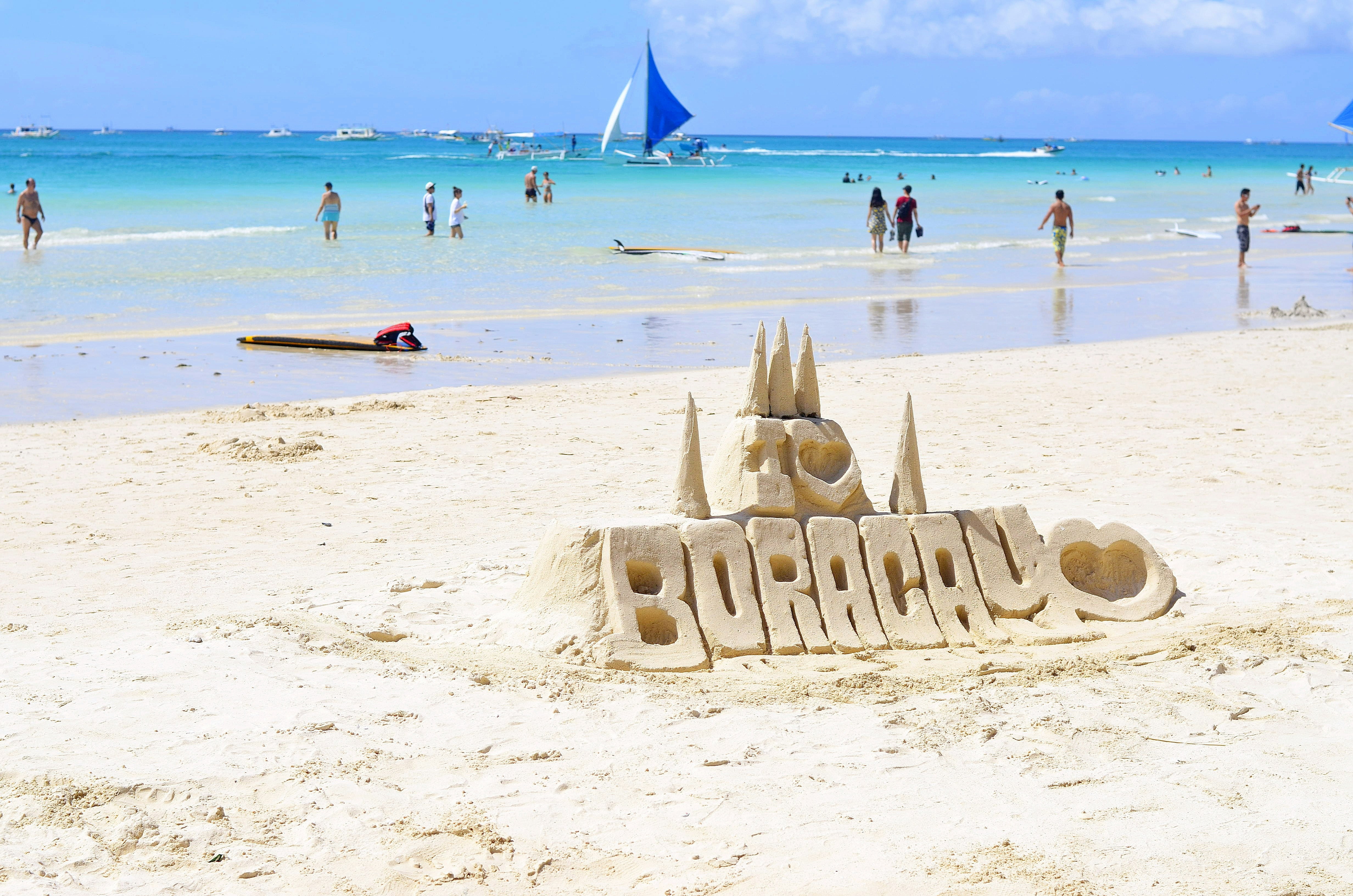Boracay beach